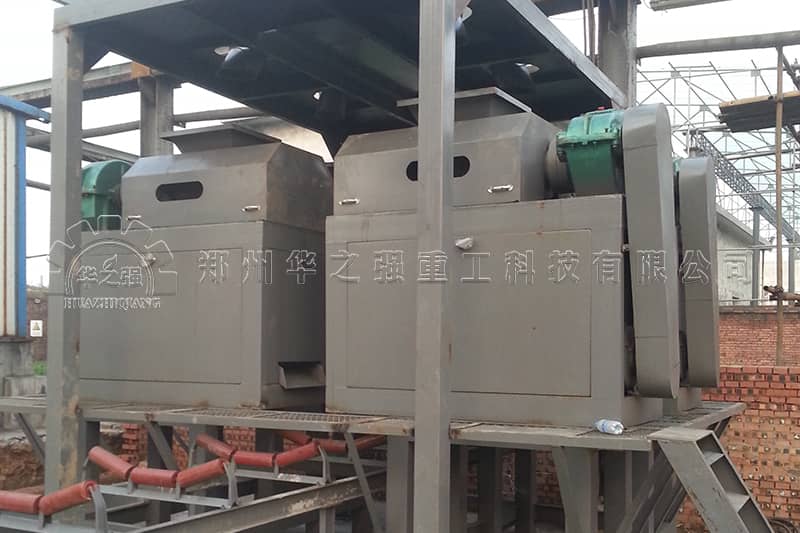 陜西有機(jī)肥設(shè)備生產(chǎn)線現(xiàn)場